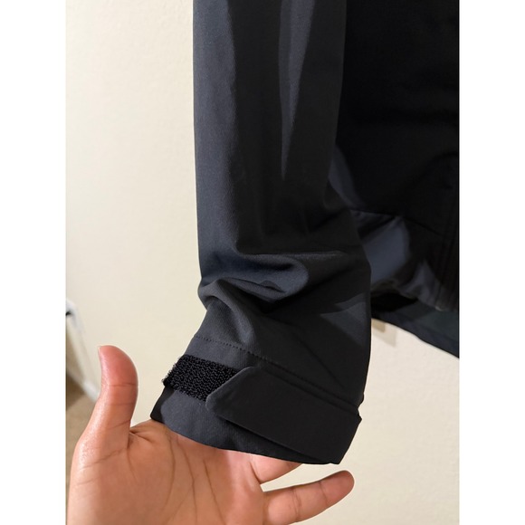 REI Co Op Men's Full Zip Hooded Softshell Jacket Black Size Large Outdoor - Picture 8 of 9